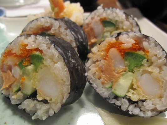 Volcano roll