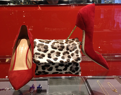 Red Shoes and Leopard